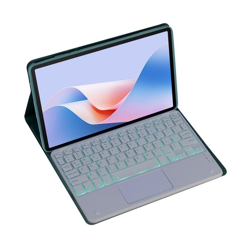 Tecno Pad 11-inch Tablet Bluetooth Keyboard Case With Touchpad Wireless Cover Stand PU Leather Flip