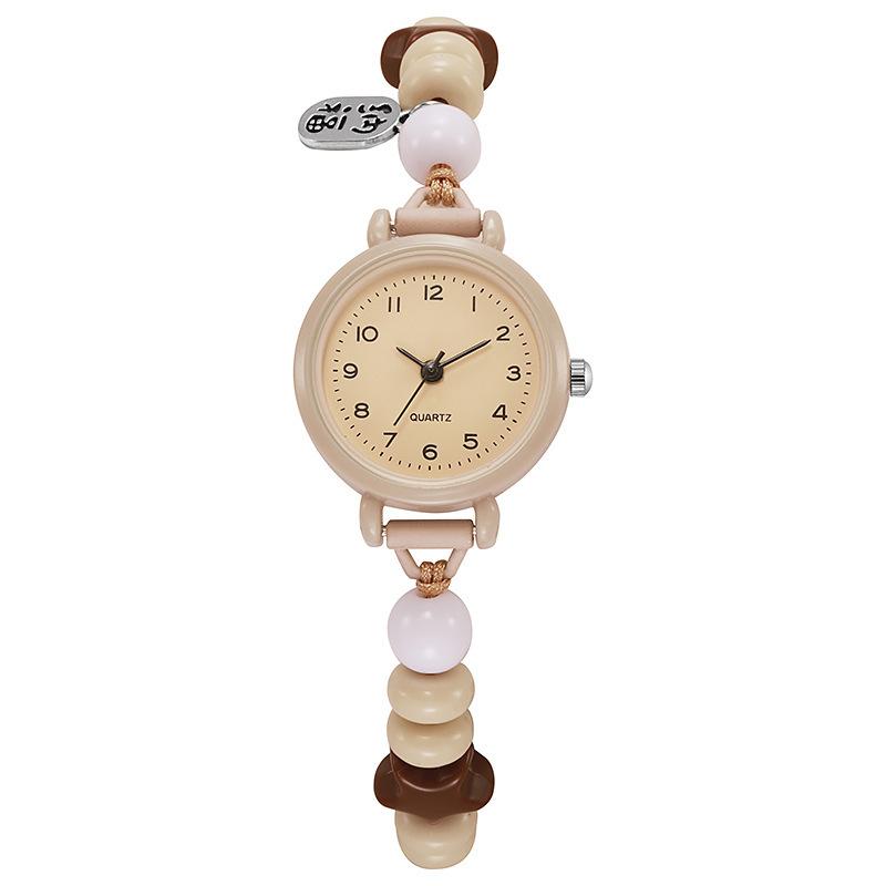 High-Value Girlfriend Watch Female Junior High School Student Xiaozhongsen Retro Mori Simple Small New Versatile