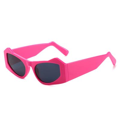 Personalized Bull Head Sunglasses, Hip-Hop Cat Eye Sunglasses, Street Glasses