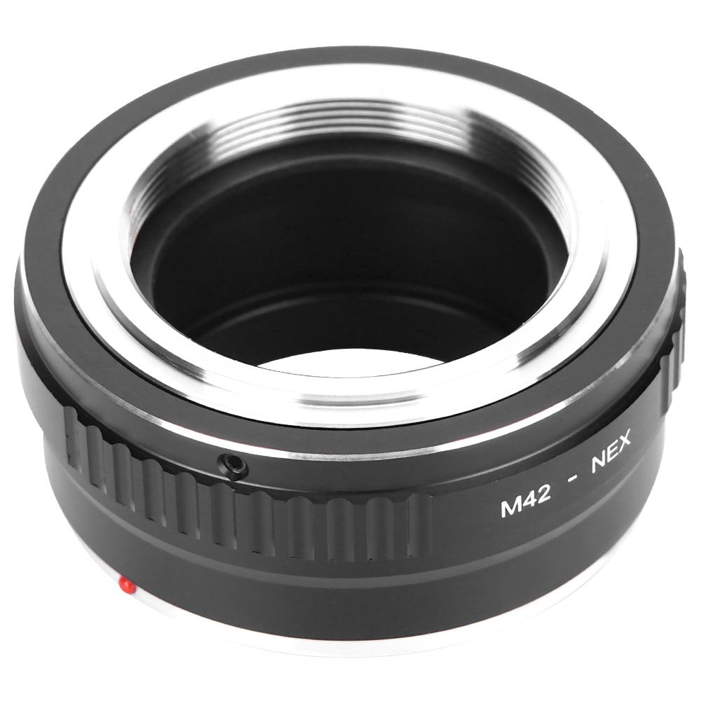 Fikaz M42‑NEX Lens Mounting Adapter Ring for M42 Mount Lenses to for Sony E Mount Camera