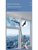 Double-Sided Long Handle Squeegee for High-Rise and Household Window Cleaning