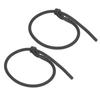 2PCS String Peephole Rubber Tube Pull Wire Peephole Sighting Accessories for Compound Bow