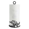 Cat Dog Christmas Tissue Holder Wooden Vertical Napkins Rack Tissue Storage Rack  Countertop