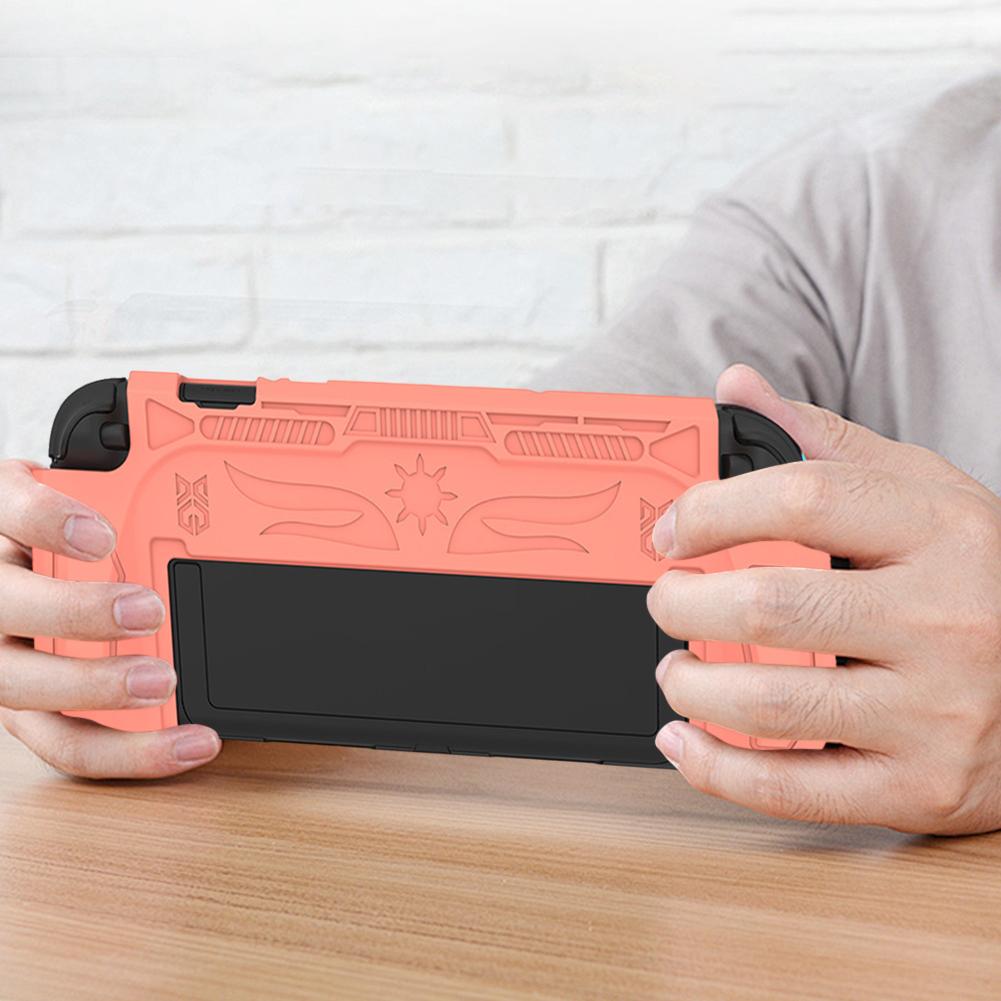 1PC TPU Grip Protective Case for Nintendo for Switch 2 Skin Cover Anti-Slip Ergonomic Handle Grip Anti-scratch Game Console Case