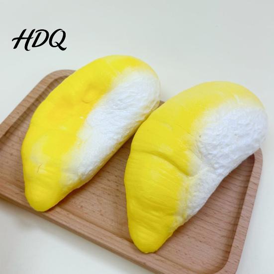 Kids Stress Toy Soft Realistic Durian Squeeze Slow-Rising PU Fidget for Relief Cute Fruit-Shaped Decompression Gadget Adults Anti-stress