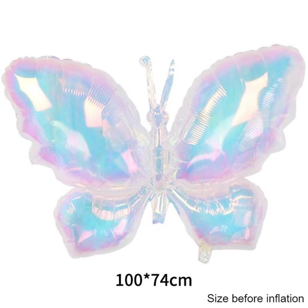 Transparent Butterfly Balloons Photo Props Birthday Party Supplies Party Decoration Balloons Gradient Atmosphere Balloons