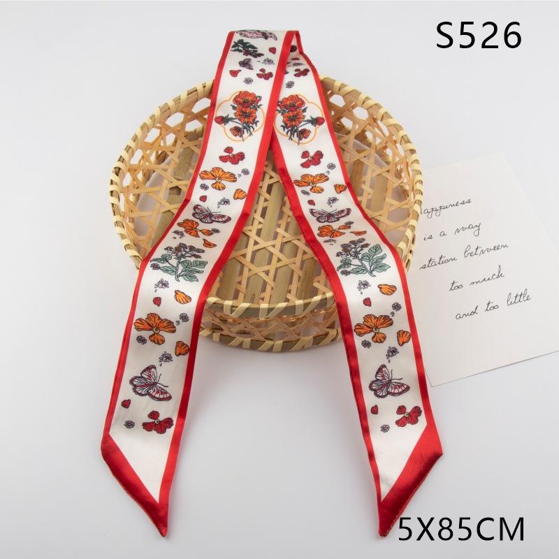Seidentuch Schleife für Tasche Lang Vielseitig Streamer Gebundenes Haar Damenband Haarschmuck Stirnband