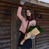Sancai Embroidered Little Horse Knit Cardigan