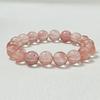 Kristall Perlen Armbänder für Damen 8mm 10mm Runde Perlen Naturstein Chalcedon Armreif Halbedelstein Schmuck Geschenke