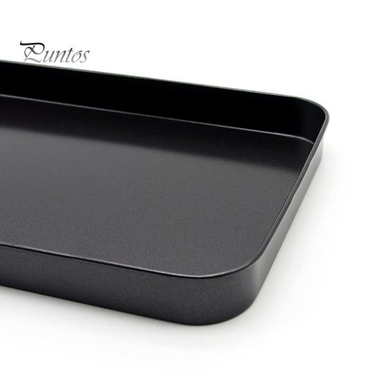 Baking Oven Pan Stylish Non-stick High Carbon Steel Rectangular Bread Bakeware Tray for Pies Cakes Loaf