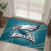 Tappeto in Cristallo Velluto Design Philadelphia Eagles Accogliente Non?Tappeto Stampato Antiscivolo per Camera da Letto Soggiorno Ingresso
