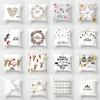 Christmas Cushion Cover Merry Christmas Decoration Pillowcases Santa Claus Throw Pillow Case Christmas Cushion Cover Navidad