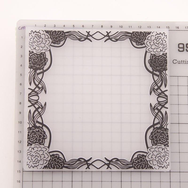 

Flower Lace Print DIY Plastic Embossing Folders For DIY Scrapbooking Paper Craft/Card Making Decoration Supplies