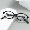 Fashion Small Oval Glasses Frame Women Anti Blue Light Ins Popular Blue Light Blocking Eyeglasses Ladies
