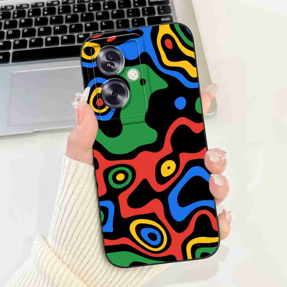 For Oppo A79 5G Case New Pattern Cover CPH2553 CPH2557 Soft Silicone Case For Oppo A 79 A79 Back Cover Bumper Housing