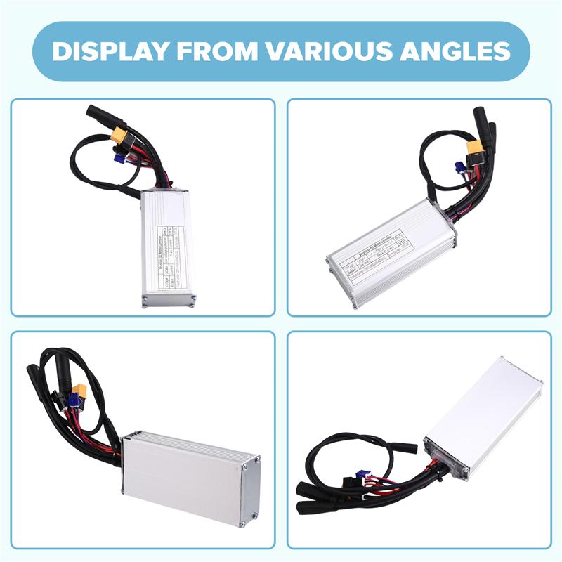 AB16-Electric Dirt Bike Controller 20 Inch For OUXI V20 Fat Bike(For 500W Motor) 45Km/H Ebike Controllers