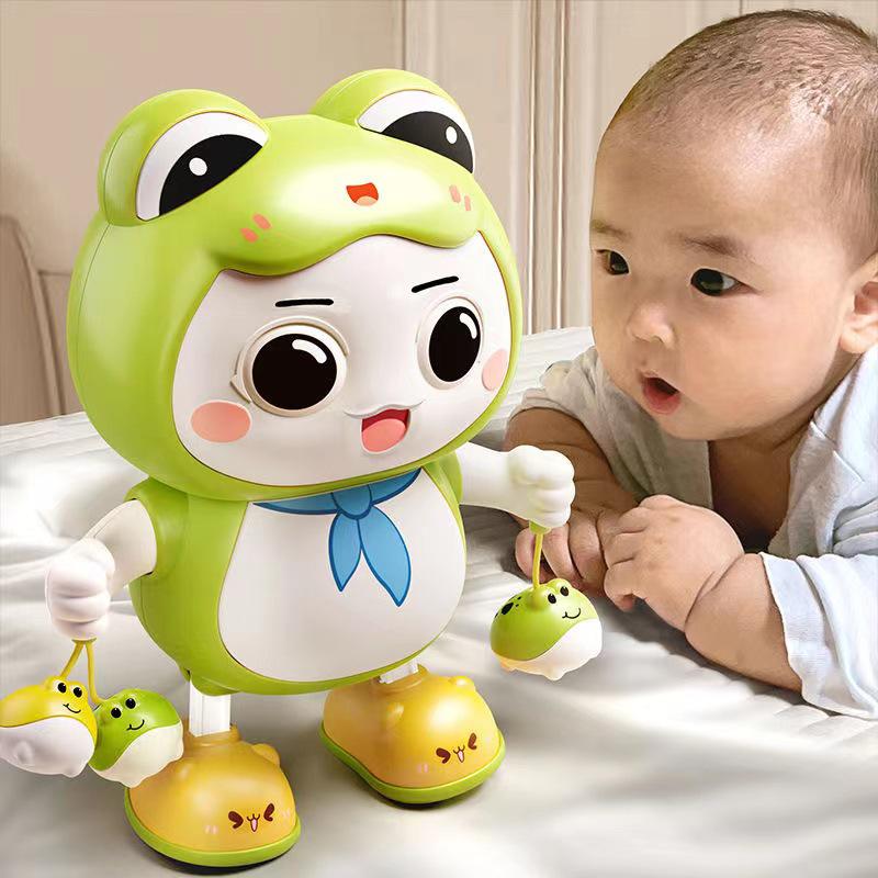 Dancing Frog Robot Toy with Lights & Music - Educational Gift for Kids
