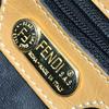 FENDI vintage Zucca logo bag flap crossbody Shoulder Bag PVC/Leather Brown