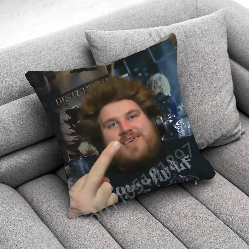 

D-Drachenlord Rainer Winkler Throw Pillow Case For 50cm 40cm 55cm 45cm 30cm Square Bedroom Pillowcase Cover 45cmx45cm