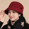 Knit Fall Winter Elderly Womens Fisherman Hat With Warmth And Windproof Protection For Senior Fashion