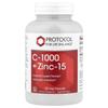 C-1000 + Zinc-15, 120 Veg Capsules