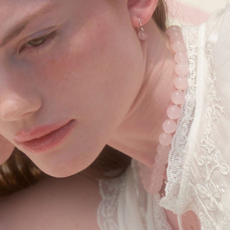 LOVE ME MONSTER Pure Gem Necklace 10mm (L242MNK040)