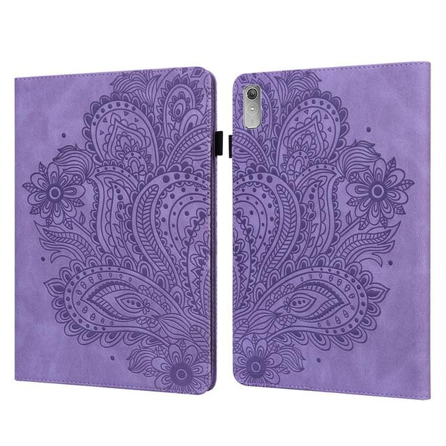 Tablet Case For Lenovo Tab P11 Gen2 Gen 2 Case 11.5 Inch Cute Flower Embossed Soft TPU Silicone For Lenovo Tab P11 2nd Gen 2022 TB350FU Case