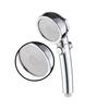 Water Saving High Pressure Shower Head Hand Hold Round Bathroom Accessory Chrome ABS Shower Heads