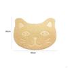 Cat Bowl Mat Dog Food Placemat Pet Feeding Tray Non Slip PVC Material Suitable for Small Dogs