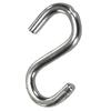 WOLFPACK PROFESSIONAL LINE - Zinc Plated Iron "S" Hook 25 Mm.  "Domestic Use"