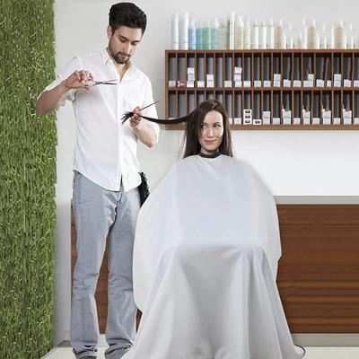 Professional Polyester Pongee Barber Apron Waterproof Colored Haircut Cover Salon Cape Salon