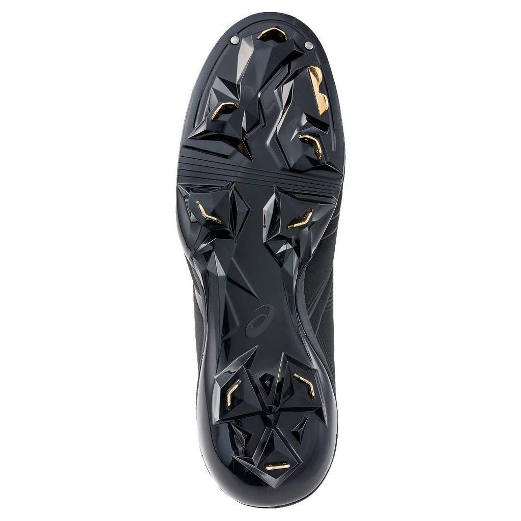 Baseball Metal Spike Shoes Speed Axel Cm [Asics] SM-P Black/Black 27.0