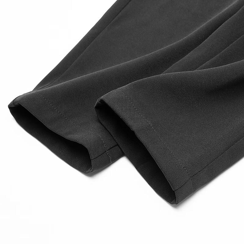 LANGSHA Women's High-Waist Loose Cropped Casual Pants