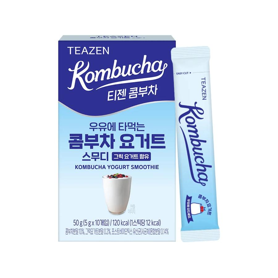 Teazen Kombucha Yogurt Smoothie 10 Packs/3box