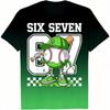 Fashion Kids T-Shirt Fun 67 Six Seven Print Boy and Girl Summer Short Sleeve Round Neck Casual Top Outdoor Kids Clothing
