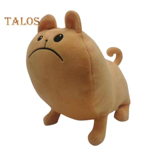 

Мягкая игрушка в виде кошки-лапши и собаки-булочки, милые мягкие плюшевые игрушки и мультяшные обнимашки для снятия стресса и объятий серый