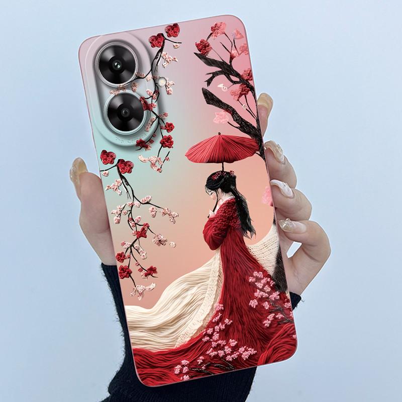 Phone Case for Realme Note 60 60X Narzo N61 Back Cover Matte Shell New design Soft Silicone Funda for Realme Note60 RMX3933 Case