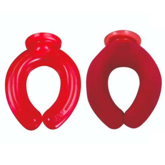 Neck Cooling Ice Pack with Velvet Cover U-shaped Cold Hot