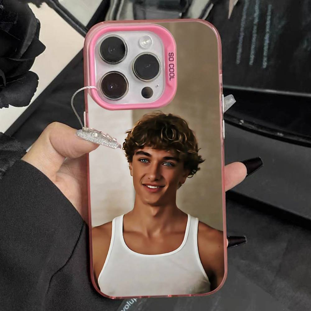 

Phone Case For iPhone 16,15,14,13,12,11,Pro,Max,Plus,Mini,XS,SE I Turned Pretty The S-Summer Anti Fall Pink Matte Hard Bumper iPhone13