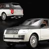 1/24 Scale Land Rover Range Rover Alloy Diecast Car Model Off Road SUV Vehicle Car Exhibition Ornaments Collection Children Toy Gift