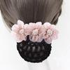Hair Bun Net Elegant Lace Flower Hairpin Bun Cover Professional Hairstyle Hollow Out Lady Ballet Career Crochet Hairband Hair Accessories