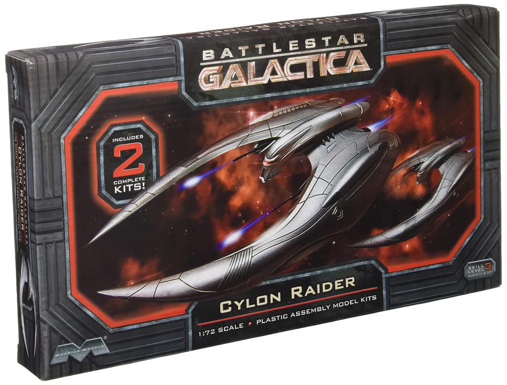 Platz Battlestar Galactica Cylon Raider of Plastic Model MOE959 1/72 (Set 2)