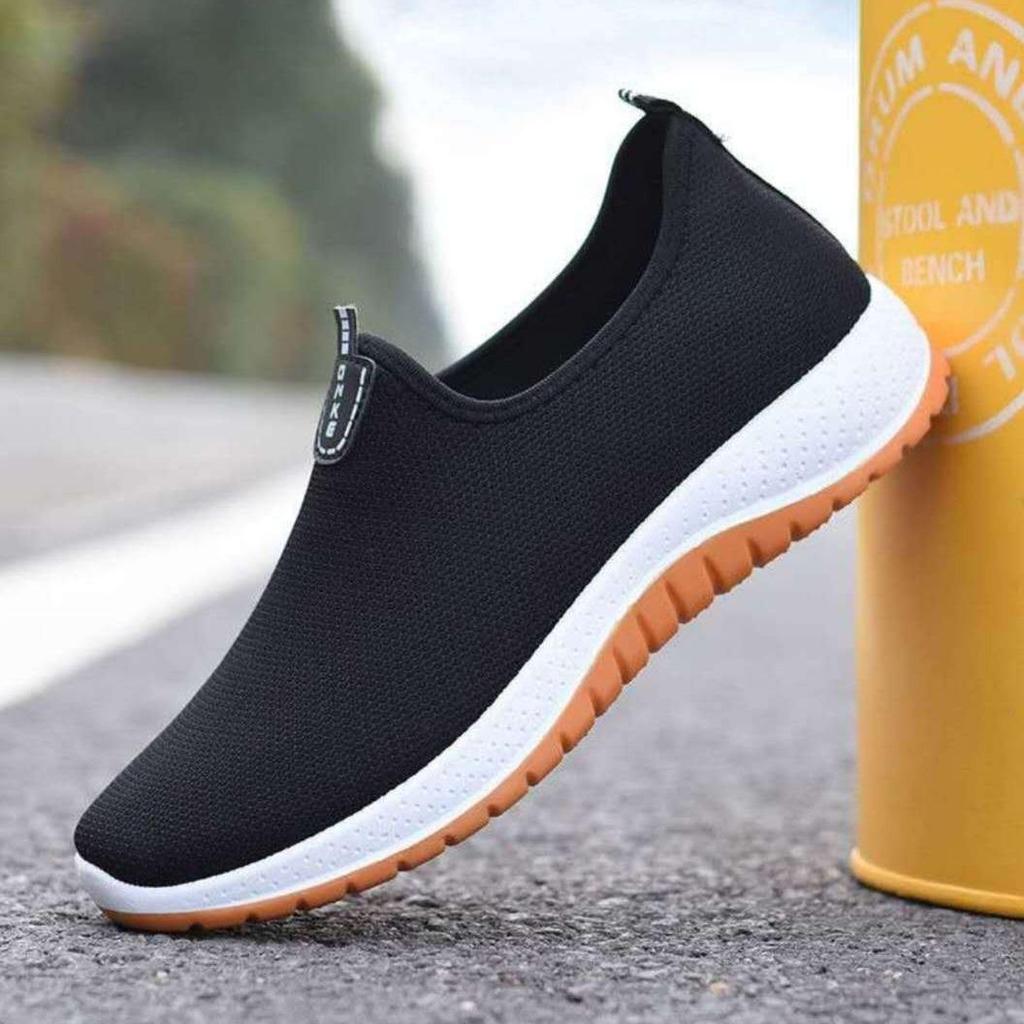 Men's Breathable Non-Slip Casual Running Shoes – Wear-Resistant, Soft Sole, Lace-Up