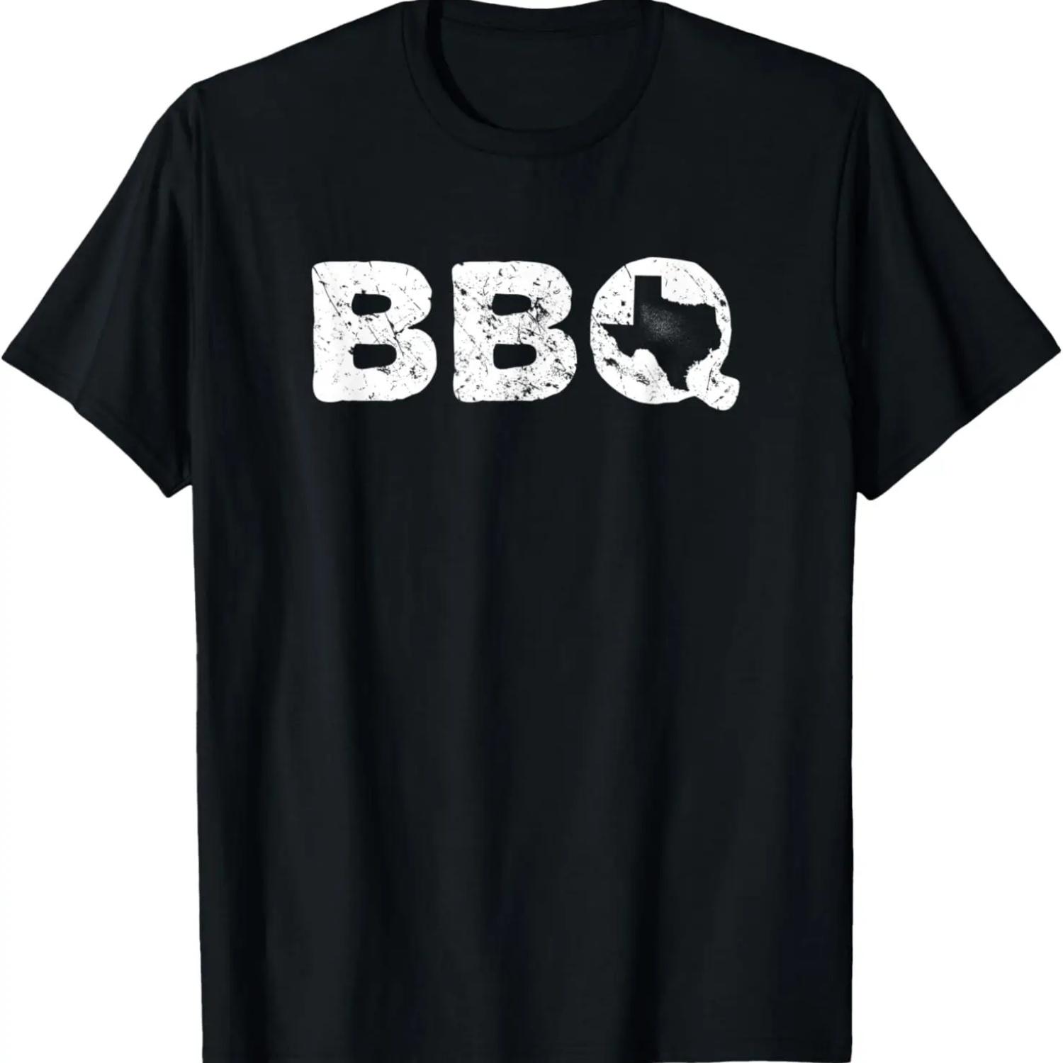 

Barbeque Coal grilling Steak cooking Beef Pork BBQ Texas T-Shirt S чёрный