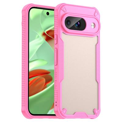 WANLONFENG MFFJ Series For Google Pixel 9 Case Anti Drop TPU+Acrylic Phone Back Cover with Screen Film