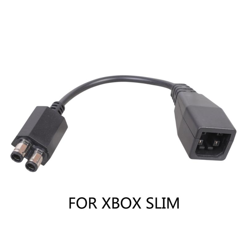 

For 360 Flat to Slim Adapter Power Supply Converter Transfer Cable Power Conversion Cable Replacement Accessory 1 чорний