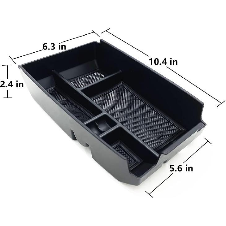 JOJOMARK Compatible With Ford Escape     2024 2025, Bronco Sport - 2024 2025 Accessories Center Console Tray Organizer, Armrest Secondary Storage Box