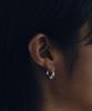 Kodo Medium Crescent Hoops