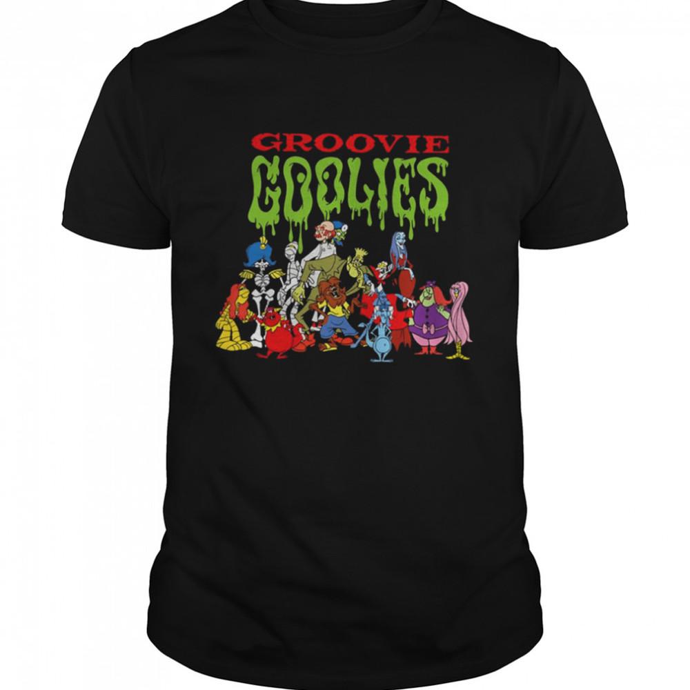 

All Characters In Groovie Goolies black T-shirt short sleeve S-5Xl JJ3447 Unisex T-Shirt M