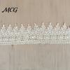 Decorative Lace for Sewing 1.4 Yards Floral Trim, 9.5cm Wide Ribbon, Craft Ribbon Crafts Edging Wedding Dress Embellishment, DIY Sewing, Gift